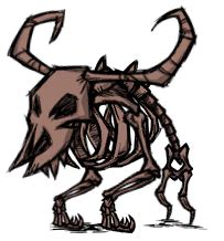 don t starve skeleton.